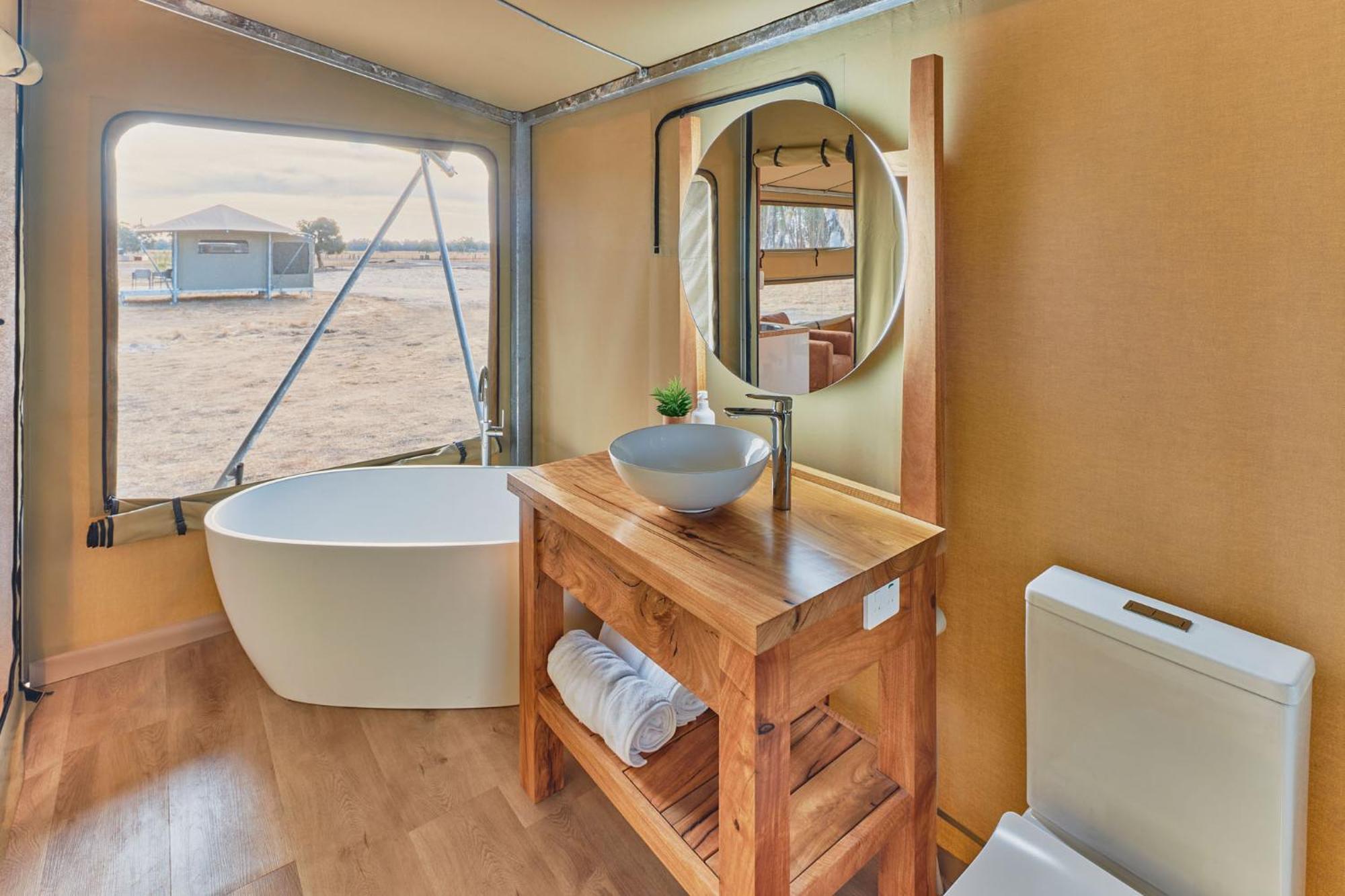 Willow Wood Glamping Retreat Broadwater المظهر الخارجي الصورة