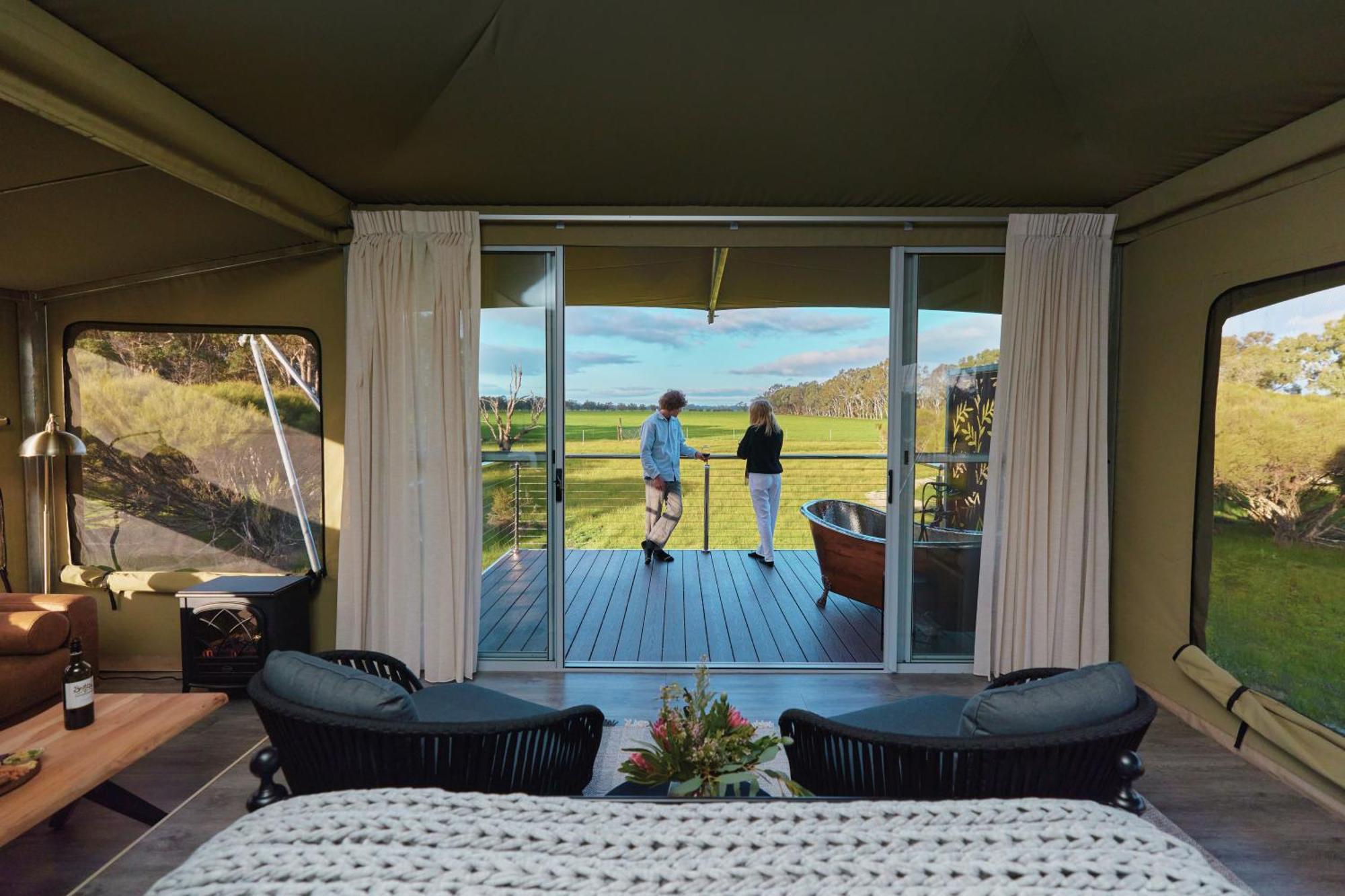 Willow Wood Glamping Retreat Broadwater المظهر الخارجي الصورة